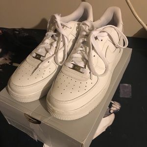 Nike AirForce 1’s (af1’s) (boys size 7)